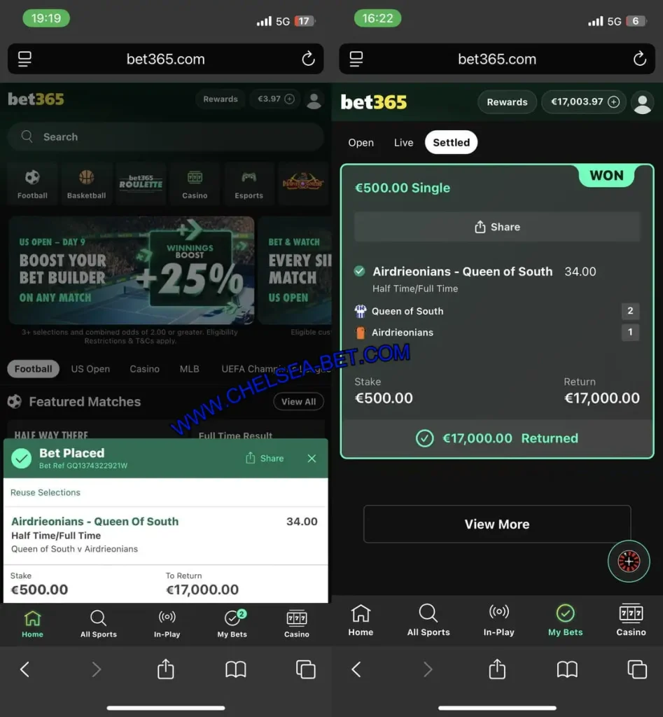 BET365 SOCCER FIXED TIPS