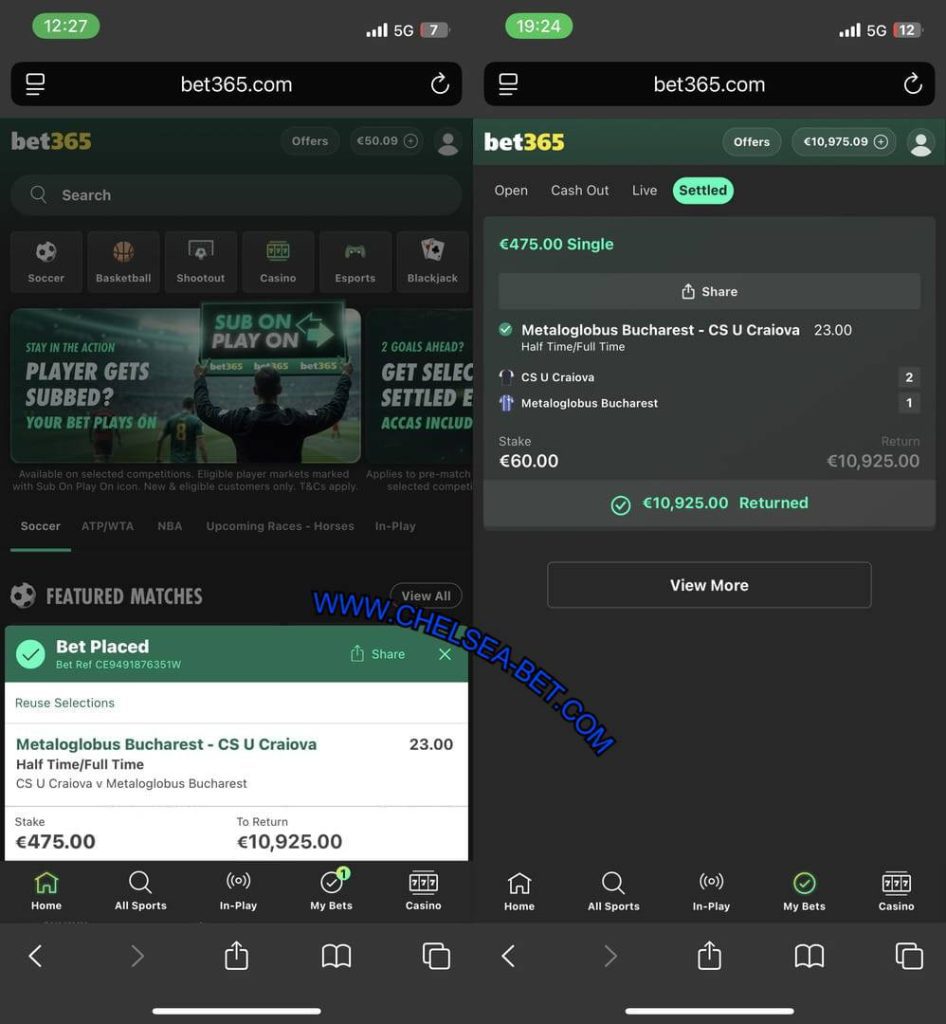CHELSEA BET365 FIXED MATCHES