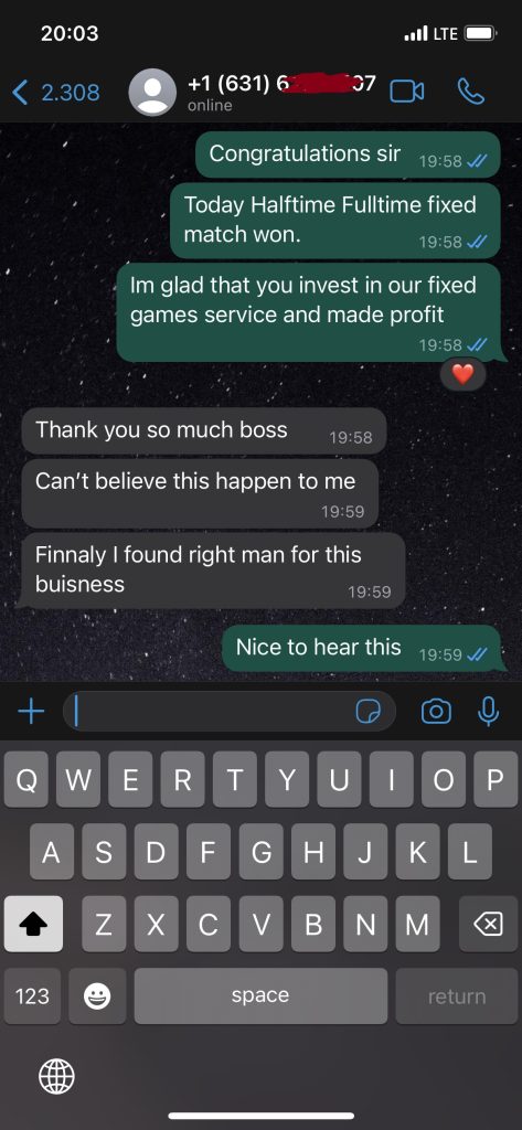 whatsapp fixed matches proof ht ft betting tips