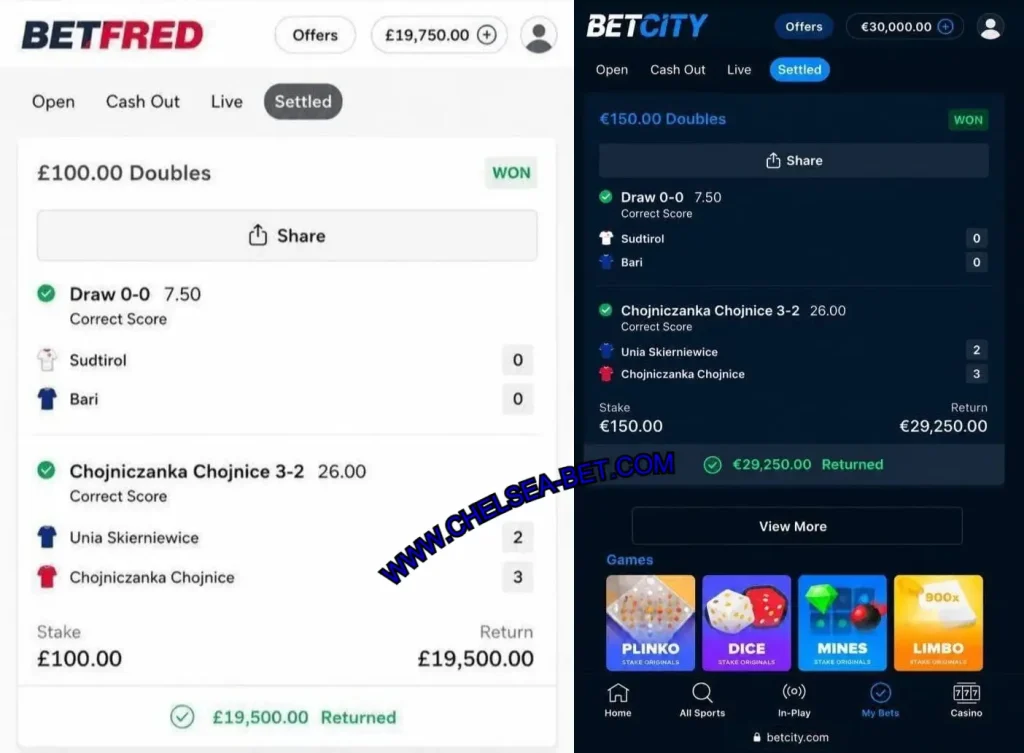 BETFRED CORRECT SCORE FIXED TIPS BETFRED CORRECT SCORE FIXED TIPS