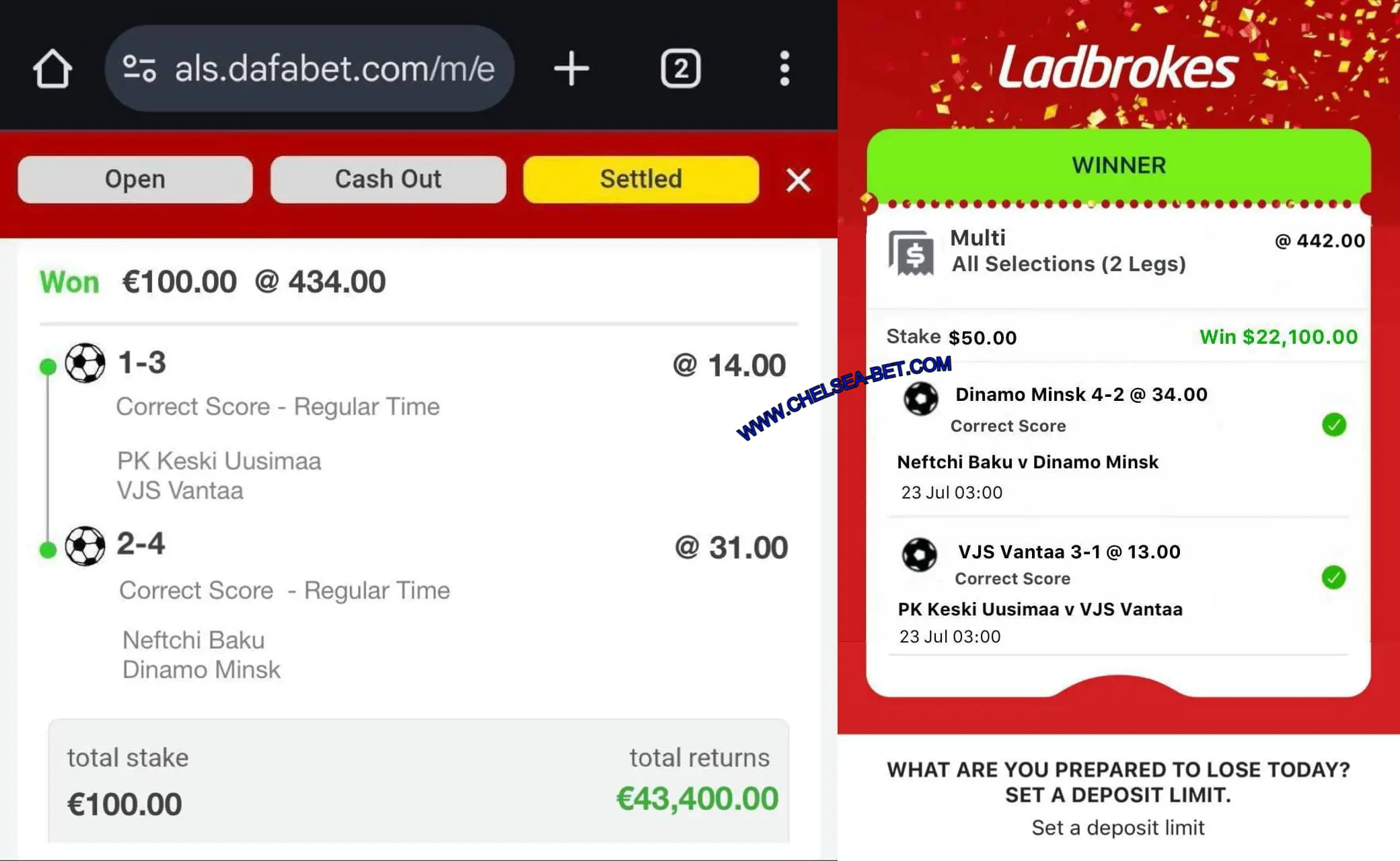 DAFABET CORRECT SCORE BETTING TIPS DAFABET CORRECT SCORE BETTING TIPS