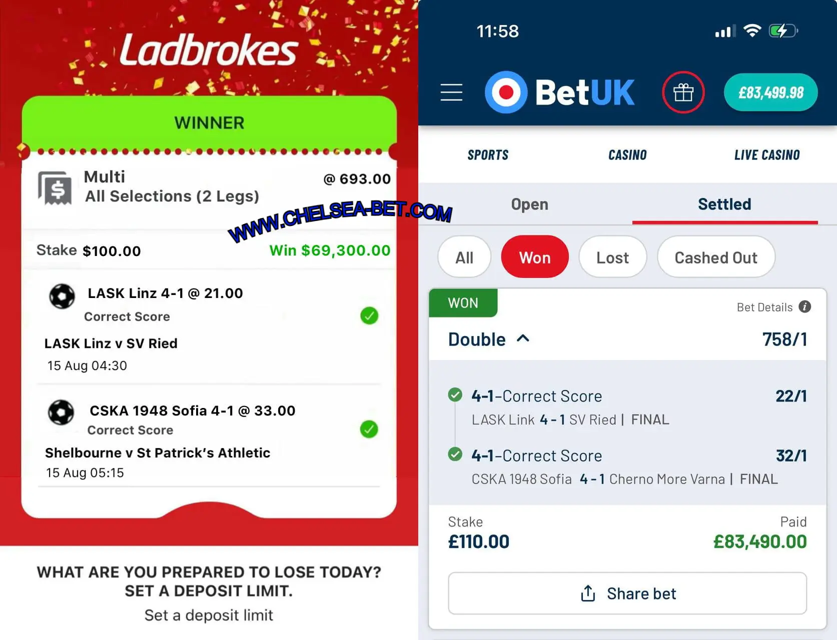 IVIBET SURE CORRECT SCORE MATCHES LADBROKES CORRECT SCORE FIXED TIPS