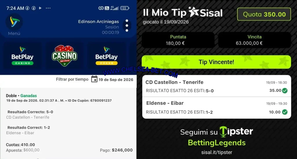 SISAL SOCCER BETTING TIPS 1X2 SISAL SOCCER BETTING TIPS 1X2